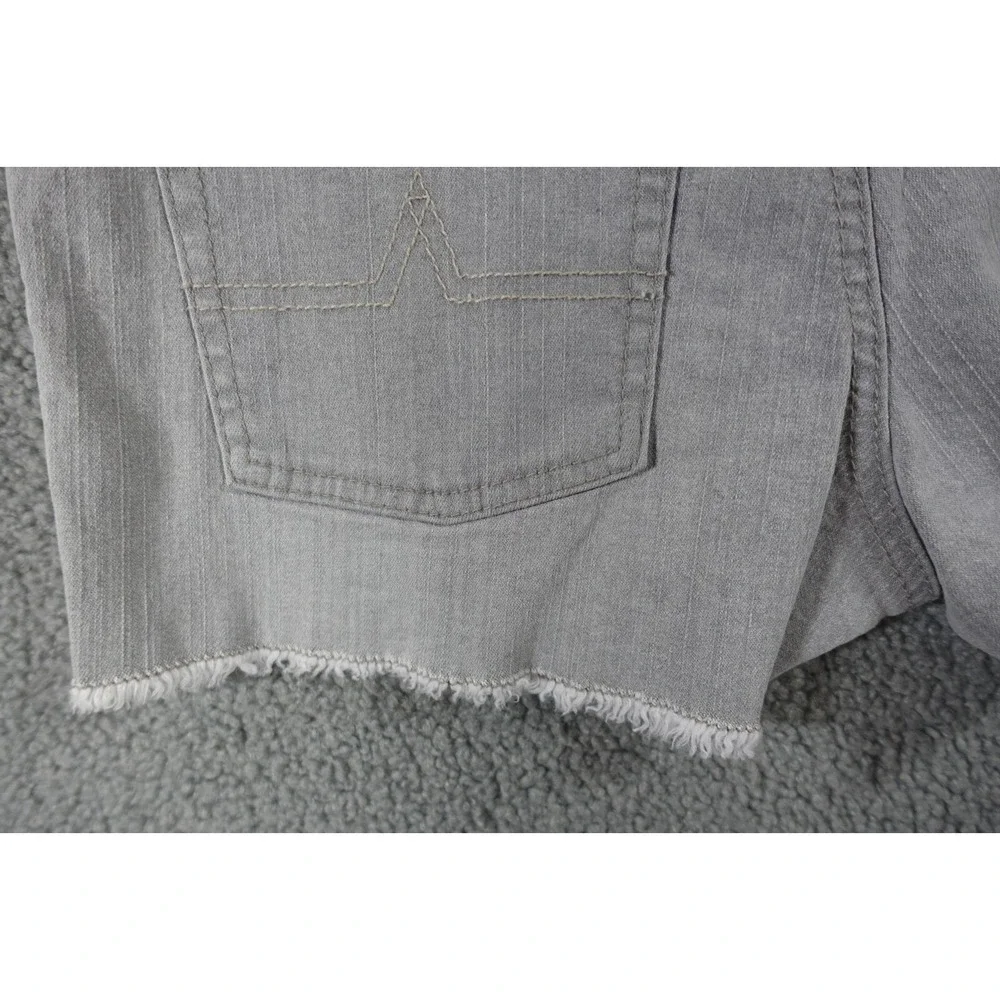 American Living Jeans Shorts Girls Size 16 Gray Frayed Stretch NWT